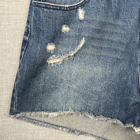 Small(3) & XL(15) Tinseltown Dark Wash Denim Shortall Overalls Shorts Juniors - Picture 4 of 7